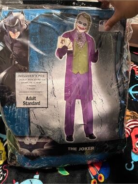 DC The Joker Purple & Green Adult Costume